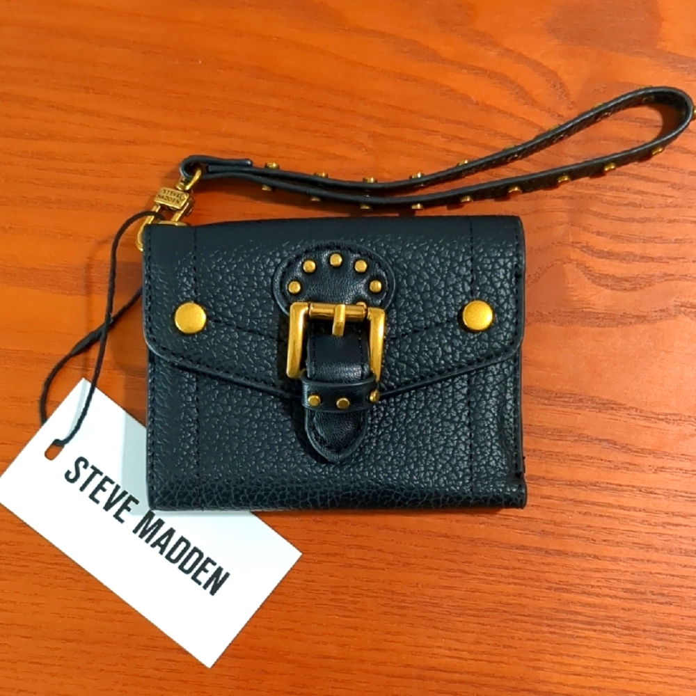 Steve Madden Studded Western-Style Wristlet